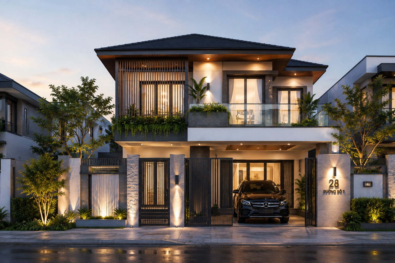 Xây nhà 2 tầng 100m² cần chuẩn bị ngân sách bao nhiêu?